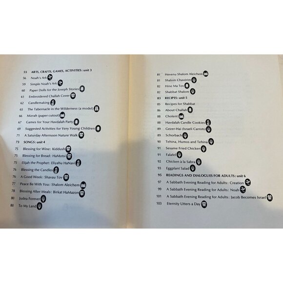 The Shabbat Catalogue, Ruth F. Brin Ruthann Isaacson, SC 1978 First Print 128 pg - Picture 5 of 10